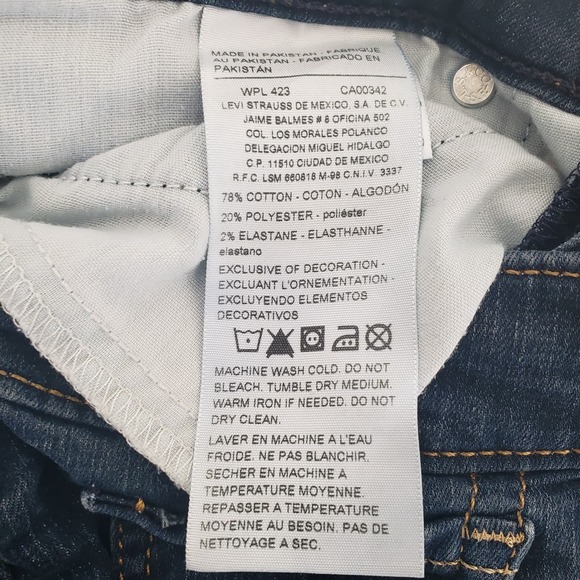 Signature Levi Strauss Bootcut Modern Boot Cut Denim Jean 10 Med - Picture 5 of 9